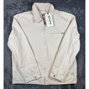NWT The Stronghold for Primark Mens Canvas Workwear Jacket Corduroy Collar L
